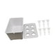 thumbnail image 5 of Kit de sistema de cultivo hidropónico, sistema de cultivo hidropónico en contenedor para plantas Blanco, 5 of 9