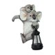 thumbnail image 4 of Estatua solar para exteriores, escultura jardín con linterna LED encendido/apagado automático, figuras animales para mujeres, regalos, 4 of 8