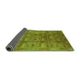 thumbnail image 2 of Ahgly Company Indoor Rectangle Oriental Green Industrial Area Rugs, 3' x 5', 2 of 4