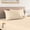 Cream, variant on Elegant Comfort 1500 Series 4-Piece Smart Sheet Set with Side Storage Pockets, Twin, Mint Green