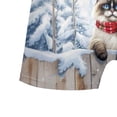 thumbnail image 5 of Playful Ragdoll Welcomes Winter Snowy Day with Cardinal Bird All Over Print Boxer Briefs Underwear for Men Dad Cat Lover Kitten Owner Gifts Idea - 12017, 5 of 6