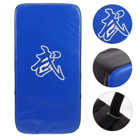GOOHOCHY Thai Pads, Boxing Equipment Kicking Punching Shield MMA Karate Taekwondo Training Pads Striking Body Pad for Men Women Gym Blue