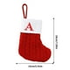 thumbnail image 3 of Cute Letters Christmas Stocking Decoration Christmas Tree Pendant Christmas Style Wool Knitted Socks Decoration Props, 3 of 3