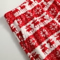 thumbnail image 7 of Women's Christmas Pattern Plush Sleep Pants with Soft Elastic Waist and 2 Pockets, Comfortable Pajama Bottoms for Home and Nightwear,Red,S, 7 of 7