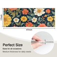 thumbnail image 5 of Pioneer Flower Floral Print Pattern Kitchen Rug Mat,Kitchen Runner Rugs Non Skid Washable,Decorative Kitchen Floor Mats for Kitchen,Sink,Laundry,17"X47", 5 of 5