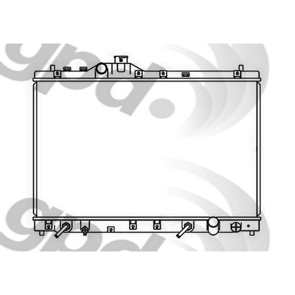 Radiator Fits select: 1996 ACURA 2.5TL, 1997-1998 ACURA 3.2TL