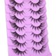 thumbnail image 2 of Pestañas postizas ALICE Manga Pestañas Fox Eye, paquete de 7 pares, 2 of 8