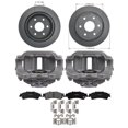thumbnail image 1 of Rear Brake Kit Calipers Rotors Ceramic Pads for GMC & Chevy Trucks Goodyear, 1 of 7