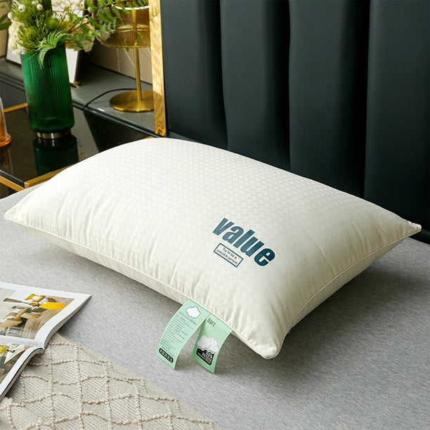 Almohada Cervical Ergonómica, Soporte Para El Cuello Para Aliviar El Dolor, Diseño Ortopédico Contorneado, Alivia La Presión Para Quienes Duermen De Lado, Boca Arriba O Boca Abajo