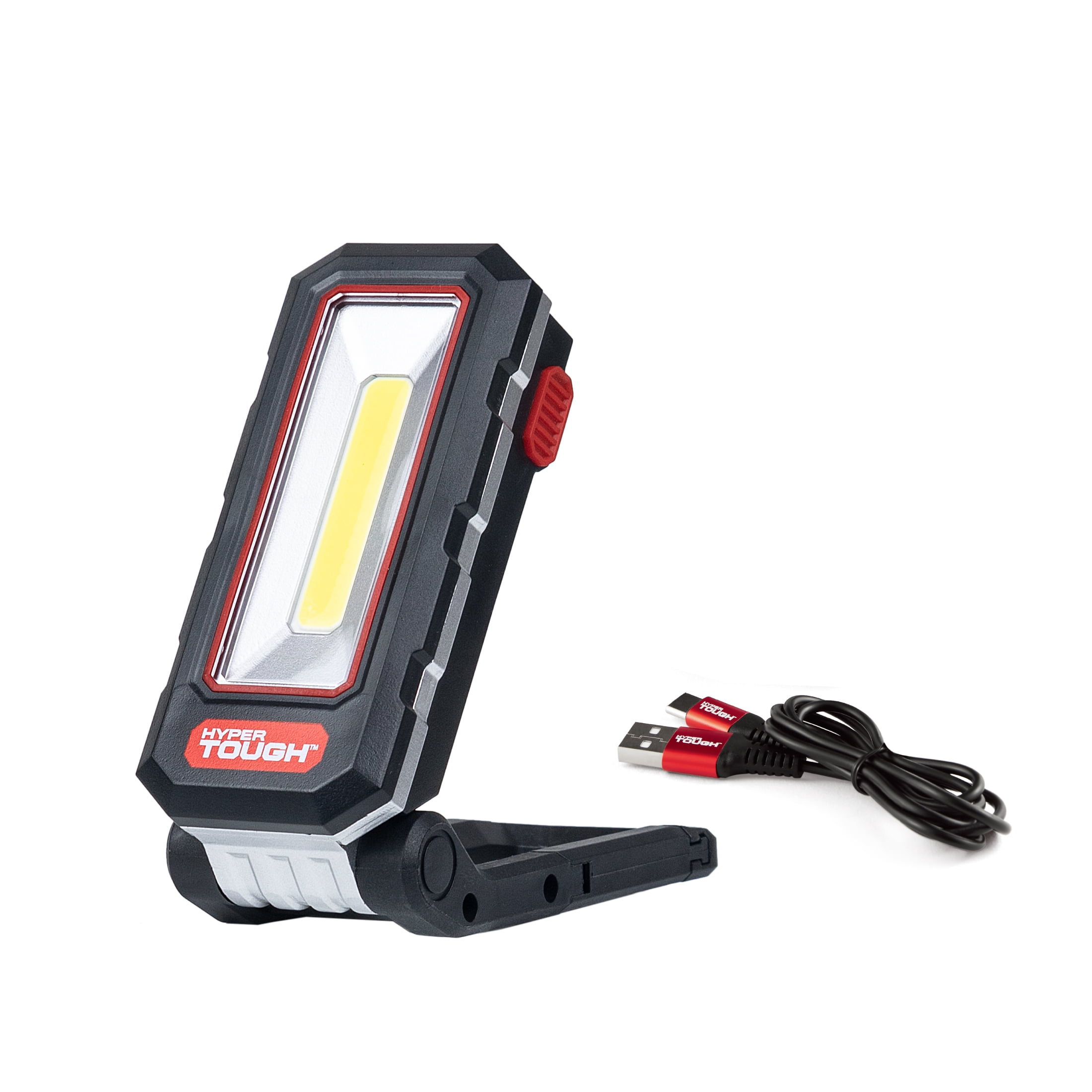 Hyper Tough Rechargeable Work Light with 1000 Lumens, Folding