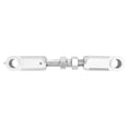 thumbnail image 1 of Rear End Lowering Kit, Aluminium Alloy Rear Drop Link Rustproof Sturdy  For ATV Silver, 1 of 8