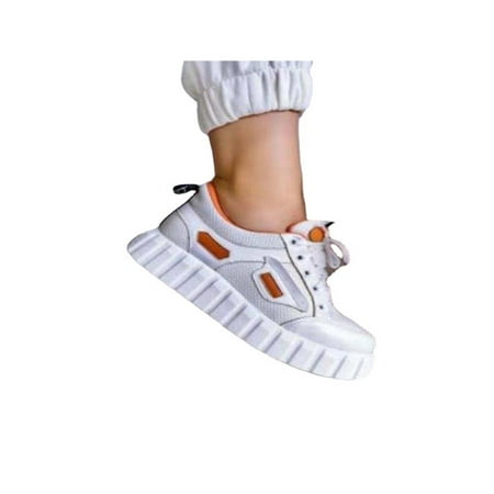 

Shakub Womens Lace Up Casual Sports Joggers Platform Shoes Comfy Mesh Breathable Running Trainers Sneakers