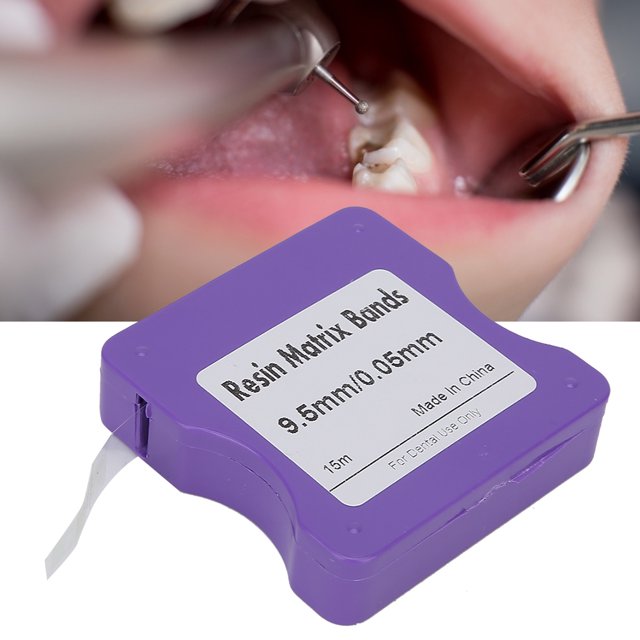Herramientas dentales, bandas matriciales de resina transparente, bandas matriciales, tiras matriciales, rollos, artesanía excepcional