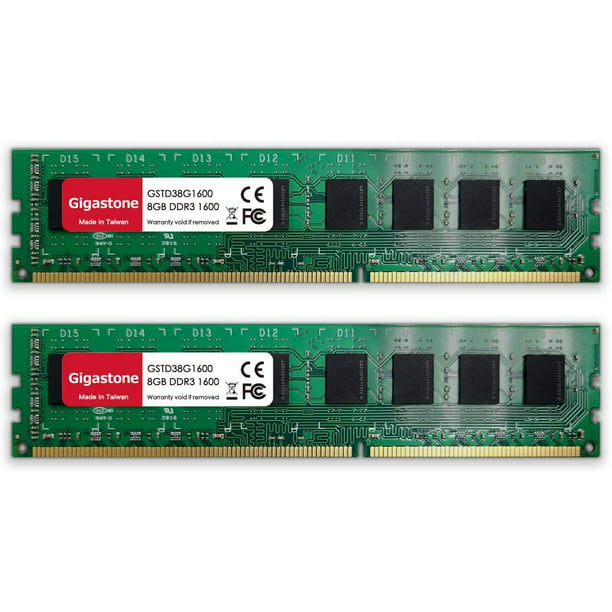 Gigastone 16GB (2x8GB) Memory DDR3 ECC UDIMM PC3-12800 Memory Module upgrade - Walmart.com