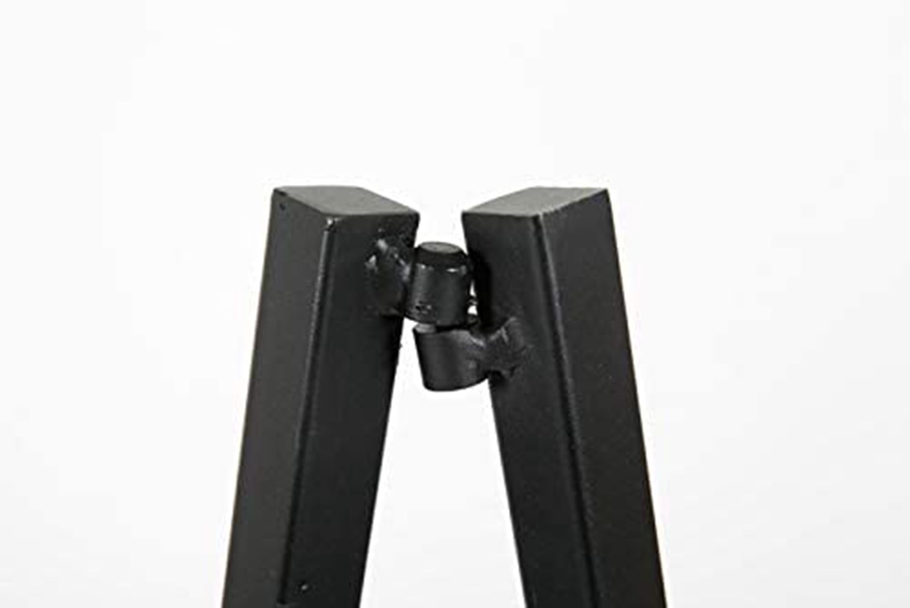 M&T Displays Black Portable Easel 59 inch with 5 Different Height Adjustments Foldable and Practical Solution for Painting Canvas Presentation