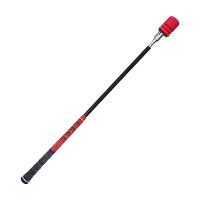 Guardoinrt Entraîneur de Swing de Golf, Flexibilité, Noir, Swing et Tempo, Entraînement de Golf, Rouge 84cm