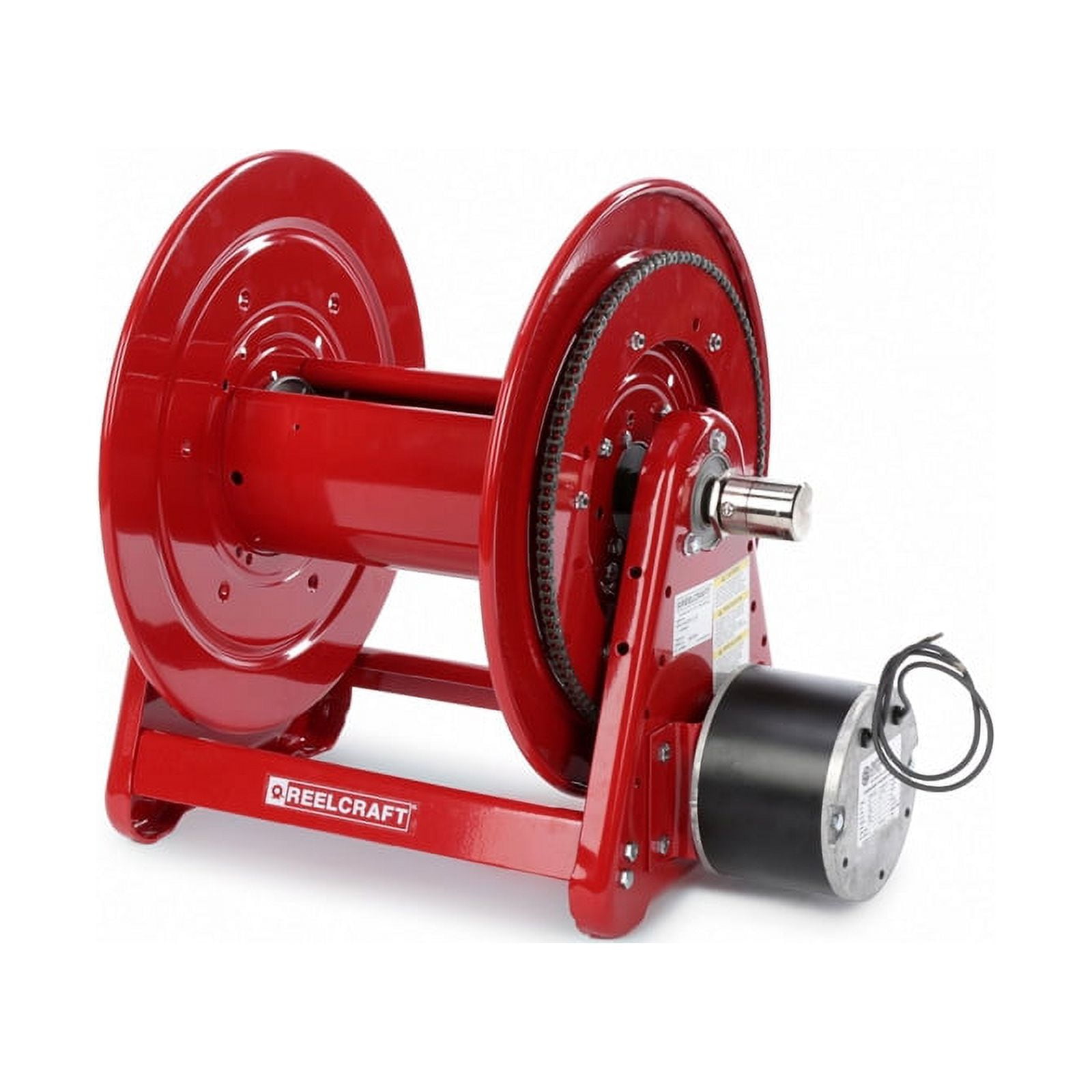 Reelcraft Motor Hose Reel,100 ft (3/4 in I.D.),Red EA33112 L12D