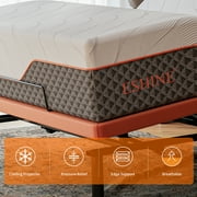 ESHINE 14 inch Memory Foam Hybrid Mattress for adjustable bed,Queen