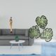 thumbnail image 2 of Escultura de figura de mujer tribal africana con hojas de palma, arte de pared de madera, decoración creativa de selva tropical para dormitorio, mesa,, 2 of 8