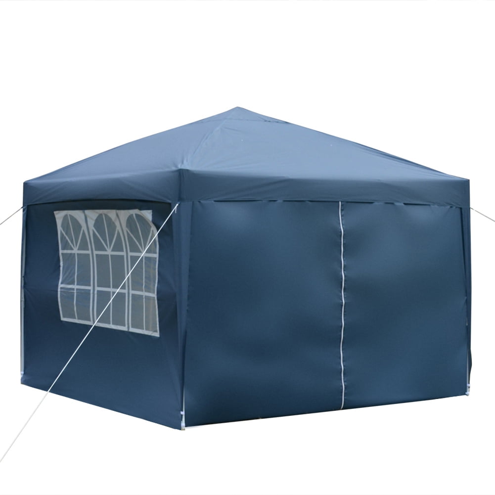 Aimee Lii 120"x120" Canopy Tent Heavy Duty Canopy, Outdoor Tent Canopy for Wedding Party Event Tent, Blue
