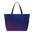 thumbnail image 2 of Daiia Neon Glitter Beach Travel Bag - Water-Resistant Beach Bag, Lightweight Tote with 7 Pockets for Women and Men - Gym,Pool,Camping,Reusable Grocery Bag, 2 of 7