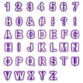 thumbnail image 3 of 40 cortadores de números y letras con signos de puntuación para decorar pasteles de galletas y pasta de azúcar, 3 of 7