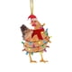 thumbnail image 1 of Gibobby Decoración Decoraciones de pollo Navidad Adornos de exterior Vacaciones Navidad Bufanda navideña Decoración y colgantes(C), 1 of 5