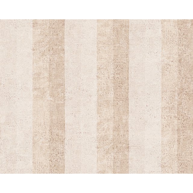 Burlesque Bohème - Texturé Classique Romantique Élégant Crème Rouleau de Papier Peint