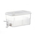 thumbnail image 2 of Fwttom Cold Kettle with Faucet in Refrigerator, Faucet Large Capacity Storage for Fruit Juice Dispenser with Top and Spigot Fruit Teapot Lemonade Bucket, 2 of 8