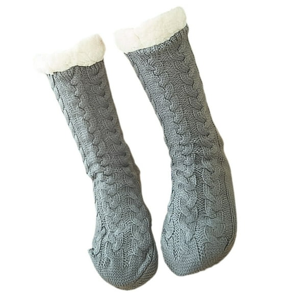 DEEPCRAFF 1 Pair Girls Socks Simple but Fashionable Design Anti-fading Anti-deformation Tube Socks 40x9cm