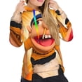 thumbnail image 5 of Lsque Sml Jeffy Pattern Casual Women's Hoodie,Hooded Sweatshirt with Kangaroo Pocket,Pullover Hoodie with Eye-catching Drawstrings-XX-Large, 5 of 8