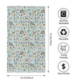 thumbnail image 2 of Pofeuu Tribal Animals Print Hand Towel 27.5" x 16" Soft Absorbent Towel for Bathroom SPA Gym Hotel, 2 of 6