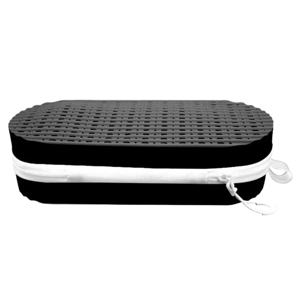 Ndcxsfigh Estuche para Gafas Natación Estuche Silicona para Gafas Portátil para Hombres Mujeres Y (negro)