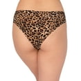 thumbnail image 5 of Secret Treasures Women's Scalloped No-Show Cheeky Panties, 3-Pack, 5 of 8