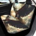 thumbnail image 4 of Pzuqiu American Flag Eagle Automotive Seat Cushion Non Slip, Breathable, Suitable for Vehicle Seats, Fit for Truck, 4 of 10