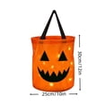 thumbnail image 4 of Halloween Light Up Pumpkin Candy Basket - LED Glowing Candy Bucket with Handle, Reusable Orange Halloween Trick or Treat Bucket for Boys and Girls, 4 of 6