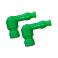 thumbnail image 3 of 2 tapas de bujía de motocicleta de silicona de ángulo de 90 degree, modificadas para bricolaje, de alto rendimiento Verde, 3 of 9