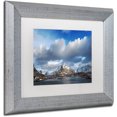 thumbnail image 2 of Trademark Fine Art "Happy Hour in Norway" Canvas Art by Philippe Sainte-Laudy, White Matte, Silver Frame, 2 of 4