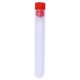 thumbnail image 3 of 10 unidades de botellas de almacenamiento de plástico transparente, barriles de almacenamiento de agujas, tubo, cuentas DIY, contenedores transparentes, organizadores de agujas con enchufe rojo, 3 of 7