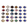 thumbnail image 3 of CONJUNTO de 20 BOTONES de CRISTAL de RHINESTONE FLATBACK CABOCHON DECORACIÓN de ARTESANÍAS de BRICOLAJE, 3 of 7