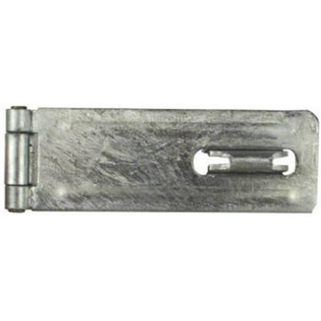 N102-764 4.5 in. Galvanized Safety Hasp, With Brass