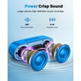 thumbnail image 3 of Altavoces Bluetooth LENRUE Impermeables Portátiles TWS 24h Azul, 3 of 6