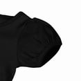 thumbnail image 7 of CMSHTD Shirts for Girls Short Sleeve Summer, Toddler Girls Children T-Shirts Crew neck Tees Tops, Black 2-3 Years, 7 of 7