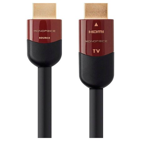 UPC: 0889028009796 | Monoprice Cabernet Series 40  Ultra CL2 Active High Speed HDMI Cable Black (112961)