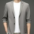 thumbnail image 3 of Suit Jacket Men Stylish Casual for Holidays Festivals Travel Gray XL, 3 of 9