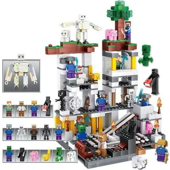 The Jungle Tree House Zombie Figures Building Blocks Educational Toys for Boys Compatible with Lego
