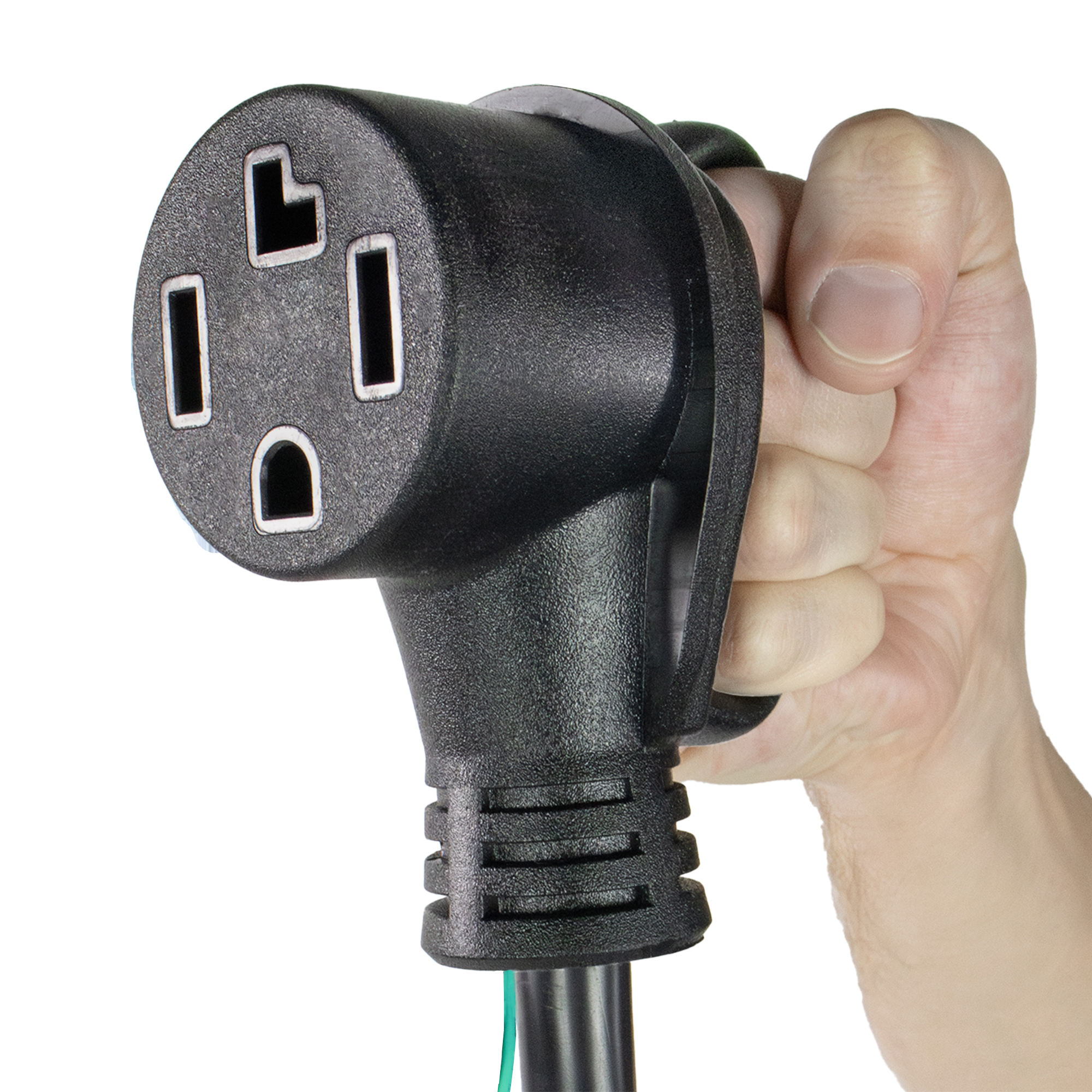 Certified Appliance Accessories 3-Prong to 4-Prong Dryer Cord Adapter with Ground Wire, LA009A