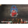 thumbnail image 4 of Glowneon Snowman Neon Sign, Christmas Snowman Led Sign, Snowman Light Sign, Snowman Decor, 4 of 5