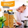 thumbnail image 5 of Cheer Collection 4 Piece Food Storsage Containers, 1.9L - Black, 5 of 6