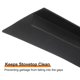 thumbnail image 3 of Uxcell 1 Pack 30" Silicone Kitchen Stove Counter Gap Filler Cover for Stovetop, Black, 3 of 6